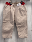 Preview: zara  Hose  Gr. 86  beige roter Bund 