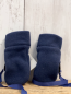 Preview: neu Playshoes  Handschuhe  0-6 Monate blau Fleece mit Band 