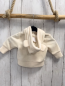 Preview:   Pullover  Gr. 62  creme Fleece Kapuze mit Ohren braunes Bärengesicht 