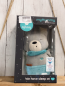 Preview: neu MyHummy  Babyeinschlafhilfe  grau mint Bär im Karton