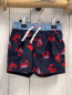 Preview: GAP  Badeshorts  Gr. 74  blau rote Krabben hellblauer Bund 