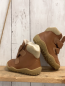 Preview: BLifestyle  Boots  Gr. 24  braun weißes Lammfellfutter NP 80 € 