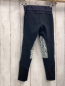 Preview:   Reithose  Gr. 128  dunkelblau hellgrau mit schwarzen gummierten Bildern 