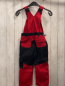 Preview: Engelbert Strauß  Latzhose  Gr. 98  rot schwarz 