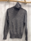 Preview: Stefanel  Pullover Gr. M  grau Strick Rollkragen 55 % Alpakawolle 