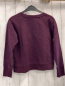 Preview: DKNY  Pullover  Gr. 152  aubergine silber Glitzerschrift 