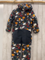 Preview: TCM Winteroverall Gr. 122/128  grau bunte Bauernhoftiere + -motive 