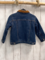 Preview: Zara  Jeansjacke  Gr. 98  blau Jeans brauner Teddykragen 