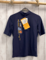 Preview: neu Hyphen  UV-Schutzshirt  Gr. 158/164  blau Figuren Schrift 