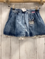 Preview: H&M  Rock Gr. 110  blau Jeans weißer Saum mit Hello Kitty 