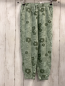 Preview: H&M  Hose  Gr. 134  mint kiwi Blumen 