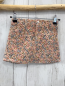 Preview: H&M  Rock Gr. 104  creme Feinkord bunte Blumen Bund verstellbar 