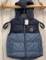 Preview: H&M  Weste Gr. 110  blau hellblau Kapuze