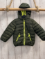 Preview: Dopodopo Winterjacke  Gr. 80  oliv hellgrüner Bund + hellgrünes Fleecefutter 