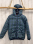 Preview: Tom Tailor  Winterjacke  Gr. 128  grau blau grün kariert Kapuze 