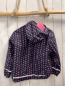 Preview:   Regenjacke  Gr. 116  blau rosa Herzen 