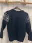 Preview: H&M  Pullover  Gr. 122  blau Strick + weiß grüne Rauten 