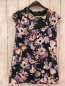 Preview: GAP Kleid  Gr. 122/128  grün bunte Blumen 