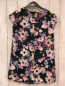 Preview: GAP Kleid  Gr. 122/128  grün bunte Blumen 