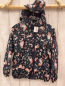 Preview: H&M  Jacke  Gr. 128  blau Blumen 