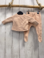 Preview: 2tlg Zara  Pullover + Babyhose  Gr. 62  heller lachston Strick 