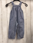Preview: Petit Bateau  Latzhose  Gr. 80  blau weiße Streifen 