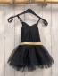 Preview: H&M  Kleid  Gr. 98  schwarz Tüllrock mit Glitzerpunkten Bodytunterteil 