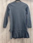 Preview: Vertbaudet  Kleid  Gr. 146/152  eisblau silber Glitzerherz