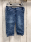 Preview: S´Oliver  Hose  Gr. 86  blau Jeans weiße Herzen grauer Strickbund 