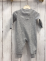 Preview: Levi´s  Overall Gr. 62/68  grau Struktur roter Balken mit weißer Schrift 