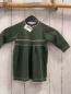 Preview: Molo  Kleid  Gr. 68  kiwi Strick beige Streifen 