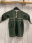 Preview: Molo  Kleid  Gr. 68  kiwi Strick beige Streifen 