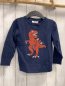 Preview:   Pullover  Gr. 116  blau Strick Dino 