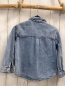 Preview: zara Bluse  Gr. 116  blau Jeans Nieten