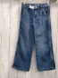 Preview:  Hose Gr. 122  blau Jeans Bund verstellbar weites Bein
