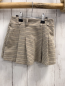 Preview: Zara  Shortsrock  Gr. 116  beige ocker schwarz kariert 