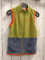 Preview:   Weste  Gr. 116  hellgrün grau Fleece orange Bund 