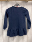Preview:   Lanrgarmshirt Gr. 116  blau  Pailettenpferd 