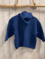 Preview: Disana  Walkjacke  Gr. 116  blau 100 % Schurwolle Kapuze 