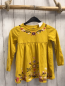 Preview:   Langarmshirt  Gr. 122  gelb bunte Blumen