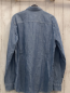 Preview: S´Oliver  Hemd Gr. L blau Jeans weiße Schrift + weiße Nähte 