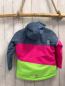 Preview: Dare2be neu Skijacke Gr. 104  blau pink grün