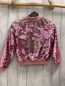 Preview: H&M Pailettenjacke Gr. 128  rosa Pailetten
