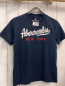 Preview: Abercrombie  T-Shirt  Gr. 146/152  blau Schrift 