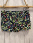 Preview: H&M  Badeshorts Gr. M  blau  bunte Blätter rote Blumen 