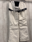 Preview: CMP Schneehose Gr. 152  weiß schwarze Träger mit weißer Schrift