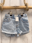 Preview: Zara  Shorts  Gr. 98  blau Jeans Umschlag Bund verstellbar 