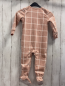 Preview: Carter´s  Schlafanzug  Gr. 92  rosa weiß kariert Fleece Fuchskopf mit Schal 