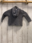Preview: Zara  Strickjacke  Gr. 74  hellgrau Kapuze mit Ohren  