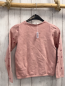 Preview: H&M Pullover  Gr. 122  rosa lachs Glitzersterne